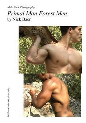 Male Nude Photography- Primal Man Forest Men-..