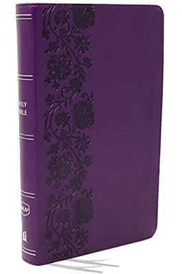 Nkjv, Reference Bible, Personal Size Large Print, Leathersoft, Purple, Red Letter Edition, Comfort Print: Holy Bible, New King James Version-..