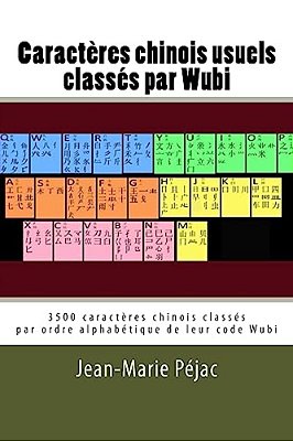Caracteres Chinois Usuels Classes Par Wubi: 3500 Caractères Classés Par Ordre Alphabétique De Leur Code Wubi-..