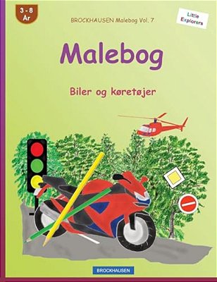 Brockhausen Malebog Vol. 7 - Malebog: Biler Og Køretøjer-..