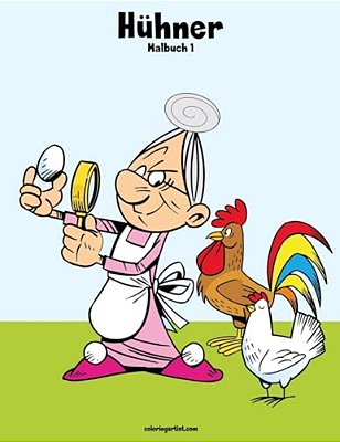 Hühner-Malbuch 1-..