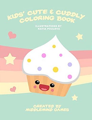 Kids' Cute & Cuddly Coloring Book-..