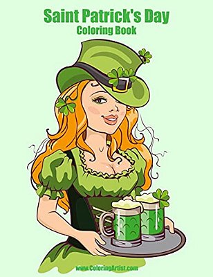 Saint Patrick's Day Coloring Book-..