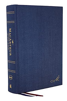 Nkjv, Macarthur Study Bible, 2ND Edition, Cloth Over Board, Blue, Comfort Print: Unleashing God's Truth One Verse At A Time-..