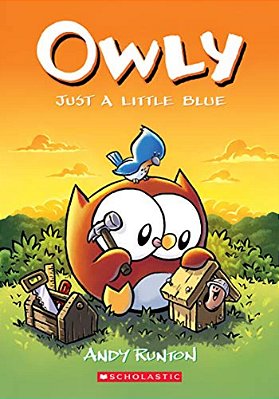 Just A Little Blue: A Graphic Novel (Owly #2): Volume 2-..
