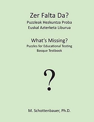 Zer Falta Da? Puzzleak Hezkuntza Proba: Euskal Azterketa Liburua-..