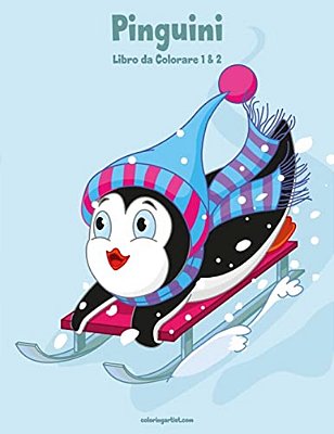 Pinguini Libro Da Colorare 1 & 2-..