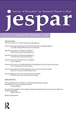 Where Are They Now?: A Tenth-Anniversary Retrospective: A Special Issue Of The Journal Of Education For Students Placed At Risk-..