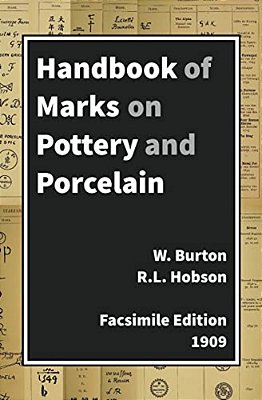 Handbook Of Marks On Pottery & Porcelain-..