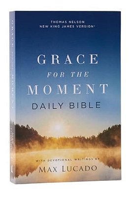Nkjv, Grace For The Moment Daily Bible, Softcover, Comfort Print-..