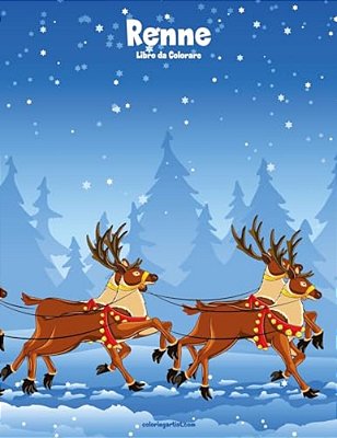 Renne Libro Da Colorare 1-..