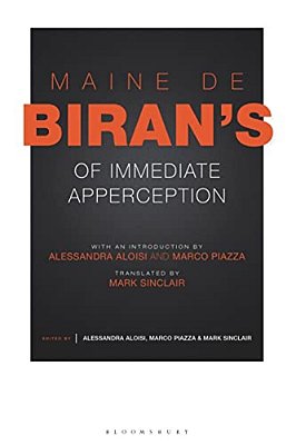 Maine De Biran's 'Of Immediate Apperception'-..