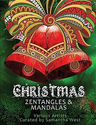 Christmas Zentangles And Mandalas: Coloring Books For Grown-Ups, Adult Relaxation-..