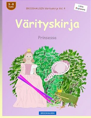 Brockhausen Värityskirja Vol. 4 - Värityskirja: Prinsessa-..