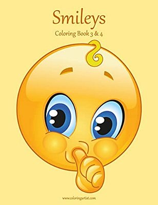 Smileys Coloring Book 3 & 4-..