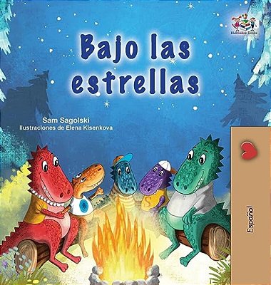 Under The Stars (Spanish Children's Book)-..