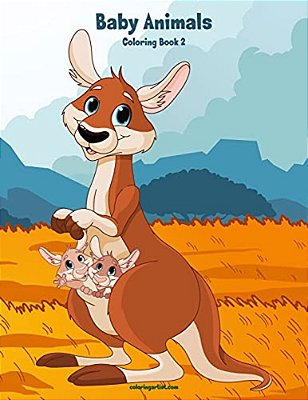 Baby Animals Coloring Book 2-..
