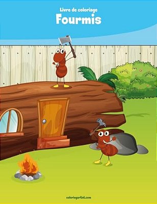Livre De Coloriage Fourmis 1-..