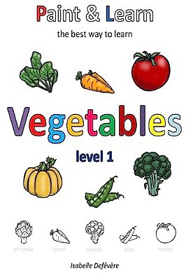 Paint & Learn: Vegetables (Level 1)-..