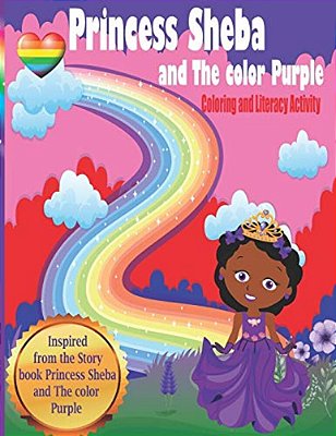 Princess Sheba And The Color Purple: Coloring And Emergent Literacy Activity-..