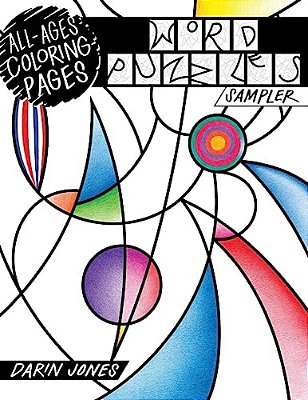 All-Ages Coloring Pages: Word Puzzles Sampler-..
