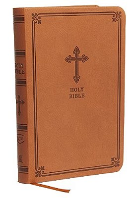 Kjv, Value Thinline Bible, Compact, Leathersoft, Brown, Red Letter Edition, Comfort Print-..
