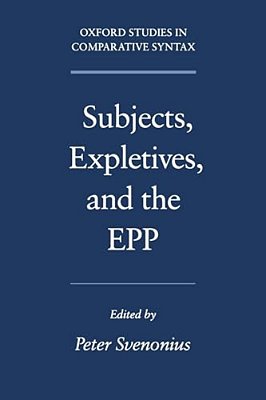 Subjects, Expletives, And The Epp-..