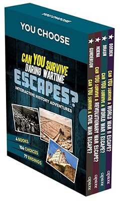 You Choose: Can You Survive Daring Wartime Escapes? 4-Book Boxed Set-..