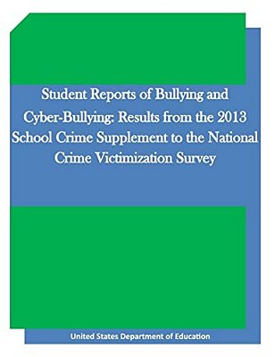 Student Reports Of Bullying And Cyber-Bullying: Results From The 2013 School Crime Supplement To The National Crime Victimization Survey-..