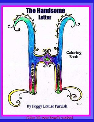 The Handsome Letter H Coloring Book-..