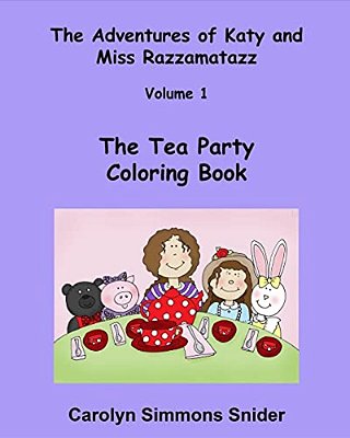The Tea Party Coloring Book-..