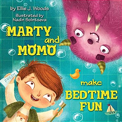Marty And Momo Make Bedtime Fun: (Children's Book About A Boy And His Friend Momo The Monster, Bedtime Story, Rhyming Books, Picture Books, Ages 3-8,-..