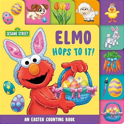Elmo Hops To It! An Easter Counting Book (Sesame Street)-..