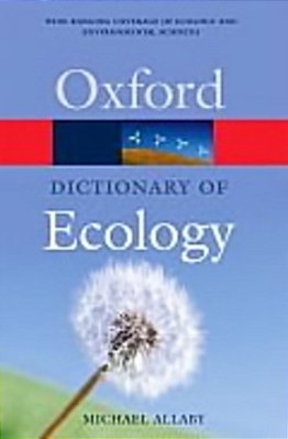 A Dictionary Of Ecology - Third Edition-..