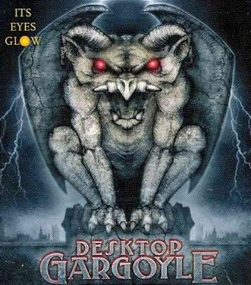 Desktop Gargoyle: Eyes Light Up!-..