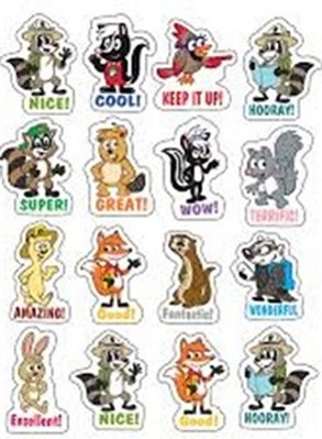 Ranger Rick Stickers - 96 Stickers - Tcr3460-..