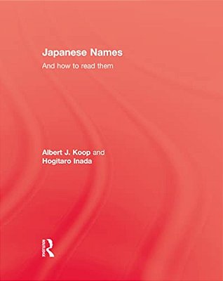 Japanese Names And How To Read Them-..