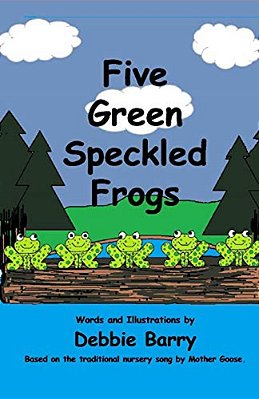 Five Green Speckled Frogs-..