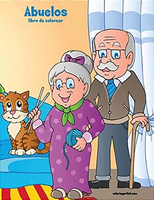 Abuelos Libro Para Colorear 1-..
