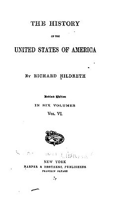 The History Of The United States Of America - Vol. VI-..