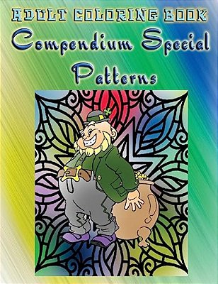 Adult Coloring Book Compendium Special Patterns: Mandala Coloring Book-..