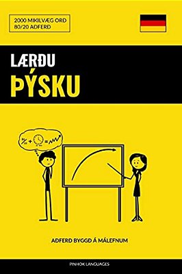 Lærðu þÝsku - Fljótlegt/Auðvelt/skilvirkt: 2000 Mikilvæg Orð-..