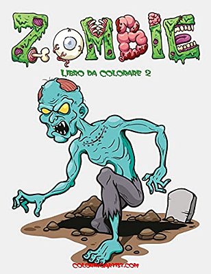 Zombie Libro Da Colorare 2-..