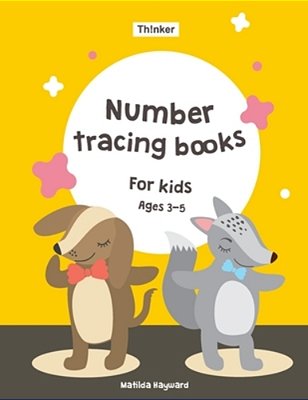 Number Tracing Books For Kids Ages 3-5.: Learn Numbers 0 To 50!, Coloring Number, Practice For Kids, Ages 3-5, Number Writing Practice 8.5 X 11 Inch-..
