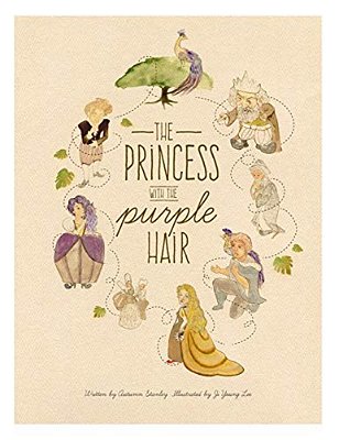"The Princess With The Purple Hair"-..