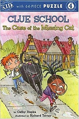 Clue School - The Case Of The Missing Cat - Level 4 - With 64 Piece Puzzle-..