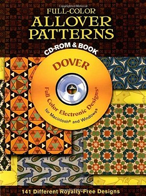 Full-Color Allover Patterns CD-ROM And Book-..