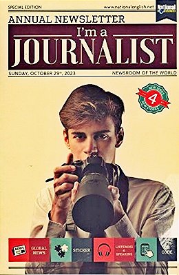 I'm A Journalist 4 - Student's Book With Global News, Sticker And Listening & Speaking Qr Code-..