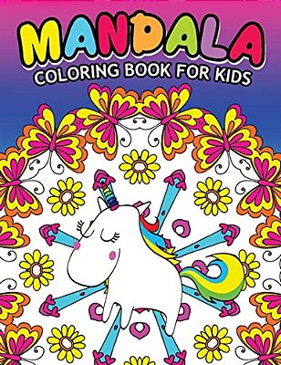 Mandala Coloring Book For Kids: Easy Mandala Patterns For Kids-..