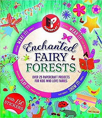 Enchanted Fairy Forest - Paperplay - With 100 Stickers-..